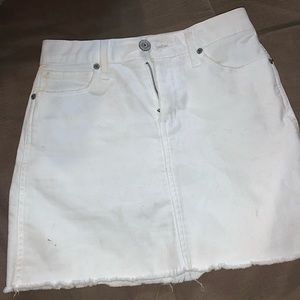 White Mudd Jean skirt
